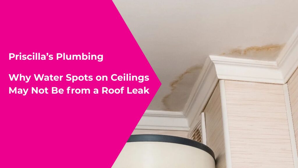 Water Spots on Ceilings