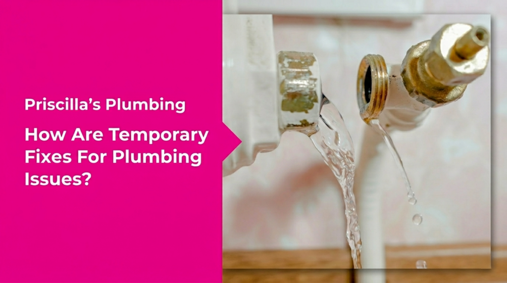 How Are Temporary Fixes For Plumbing Issues?