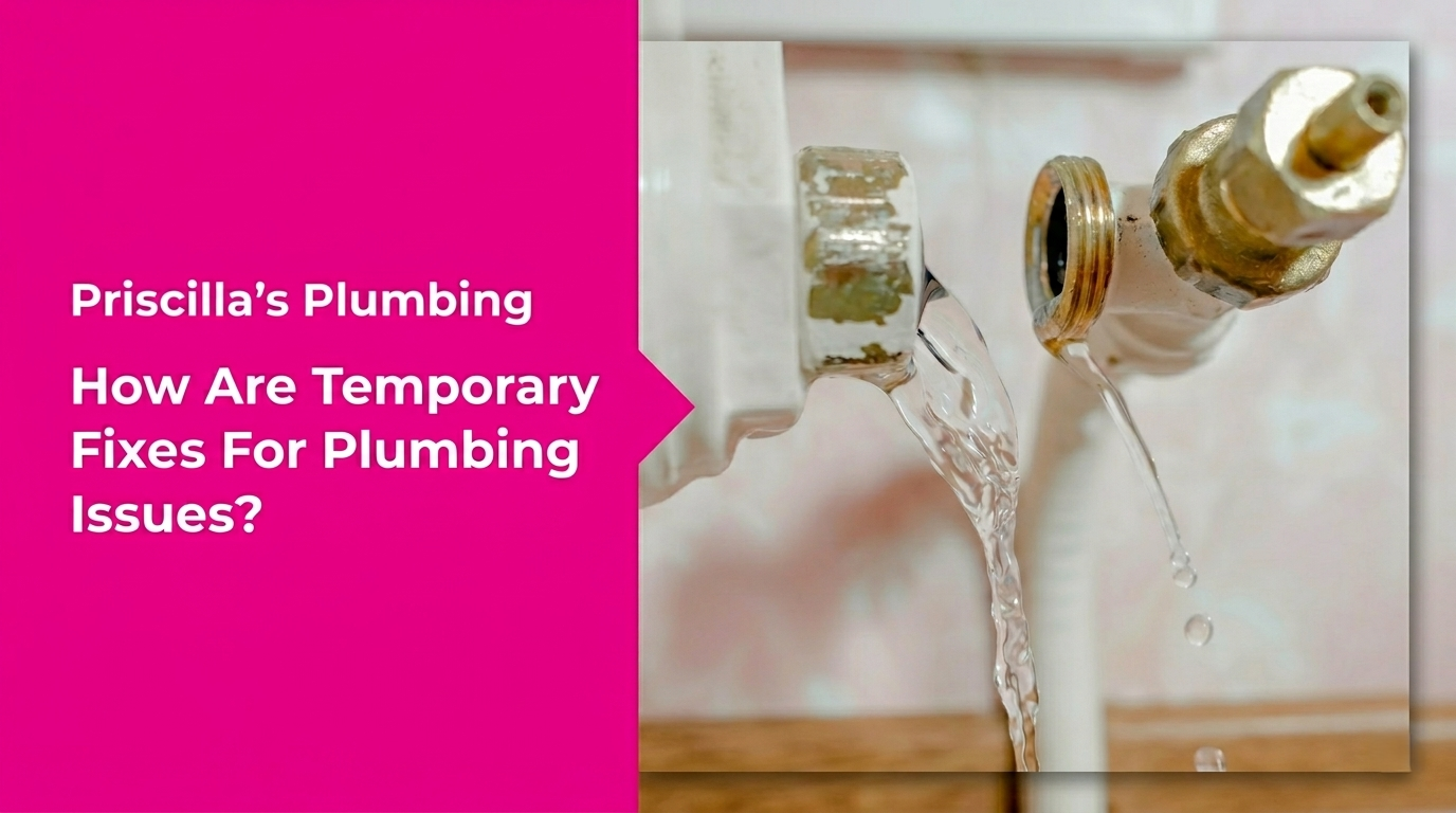 How Are Temporary Fixes For Plumbing Issues?