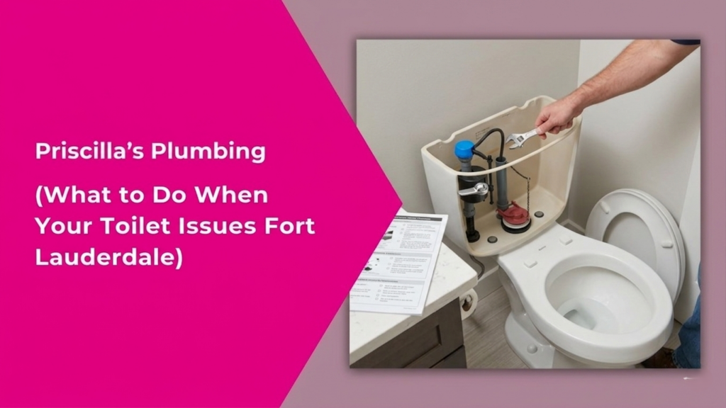 What to Do When Your Toilet Issues Fort Lauderdale
