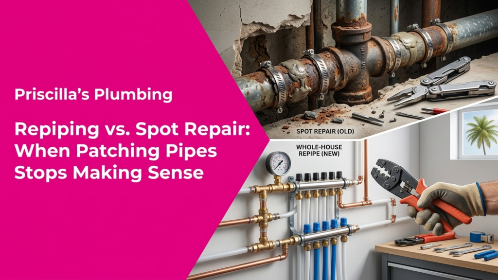 Repipe vs. Repair: When Patching Pipes Stops Making Sense