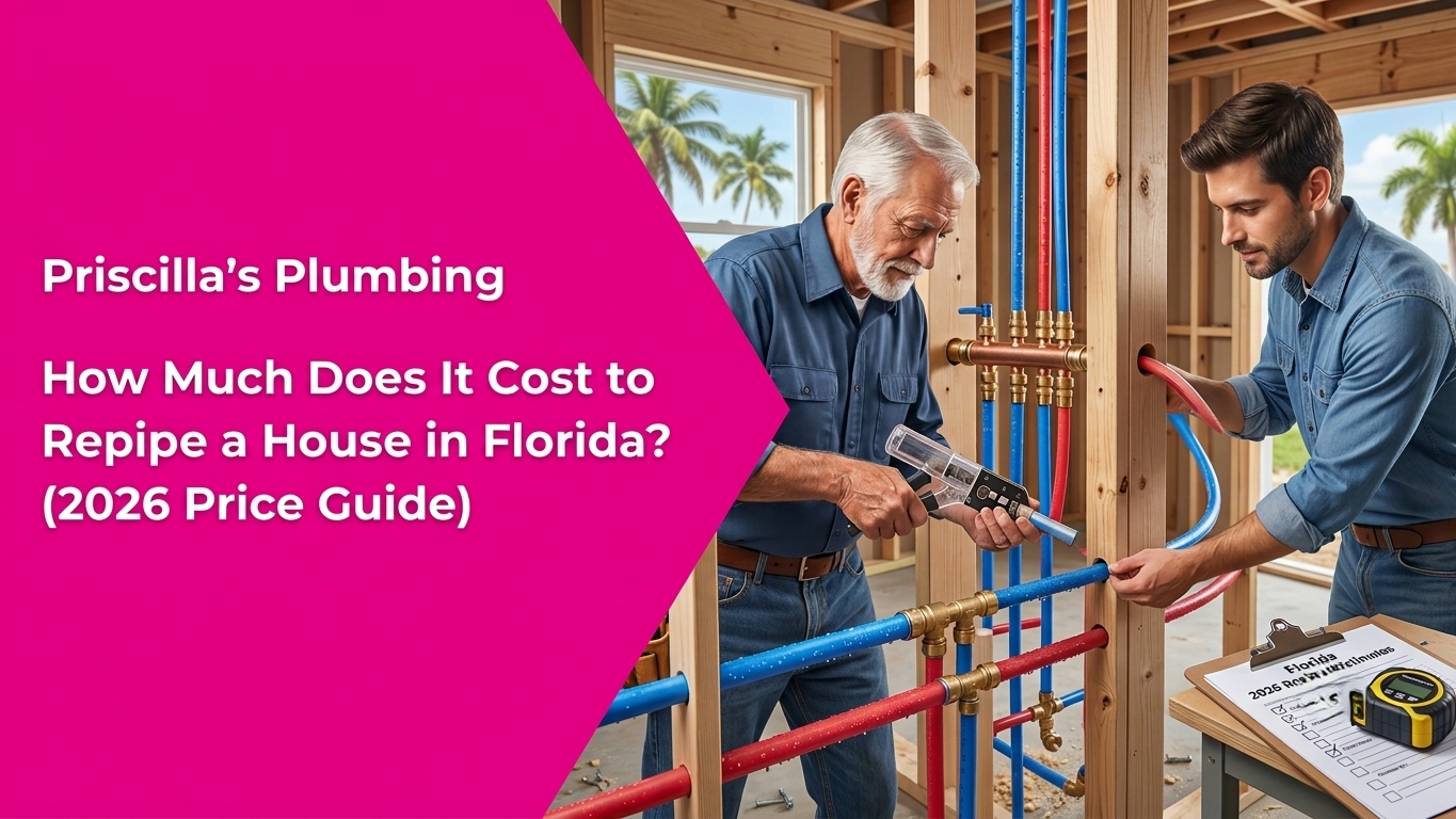 Cost to Repipe a House in Florida (2026 Price Guide)
