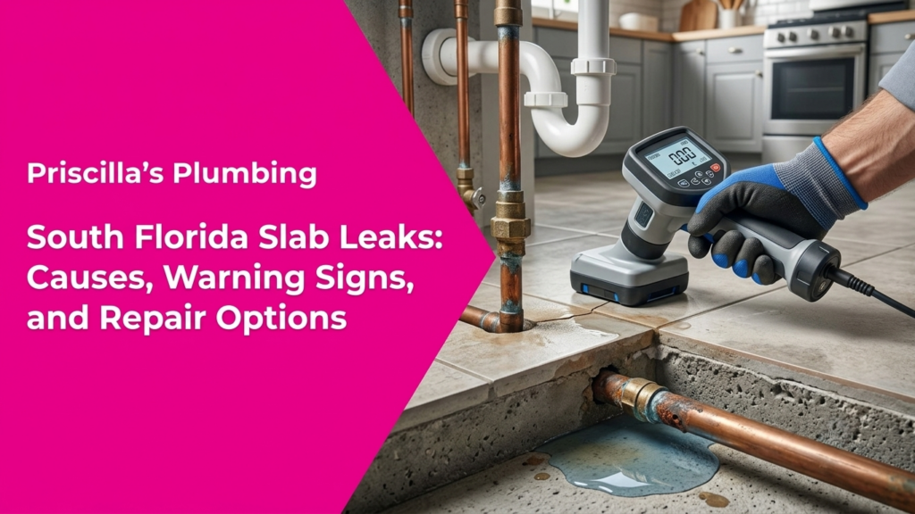South Florida Slab Leaks Explained | Signs, Causes & Fixes