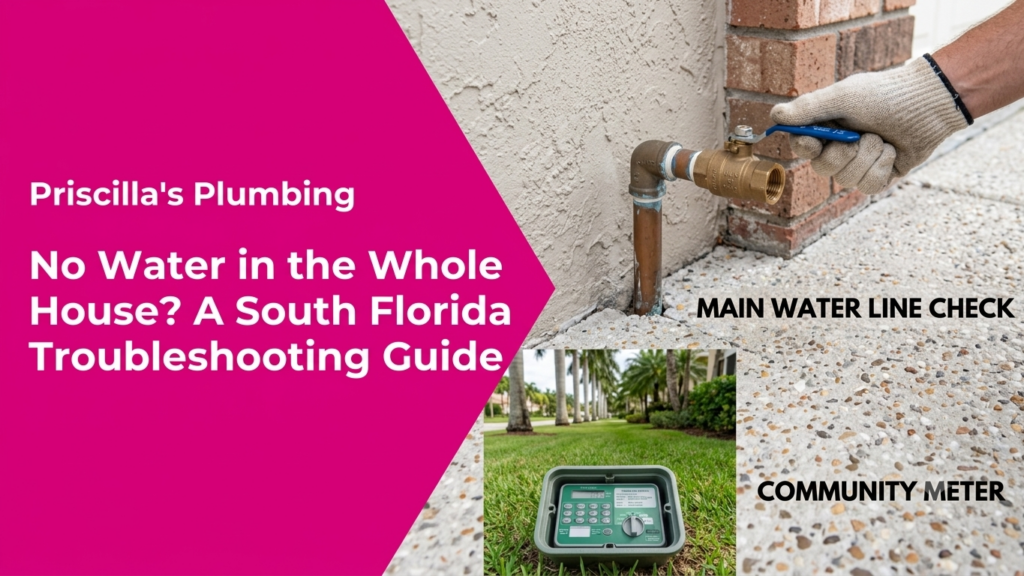 No Water in the Whole House? A South Florida Troubleshooting Guide