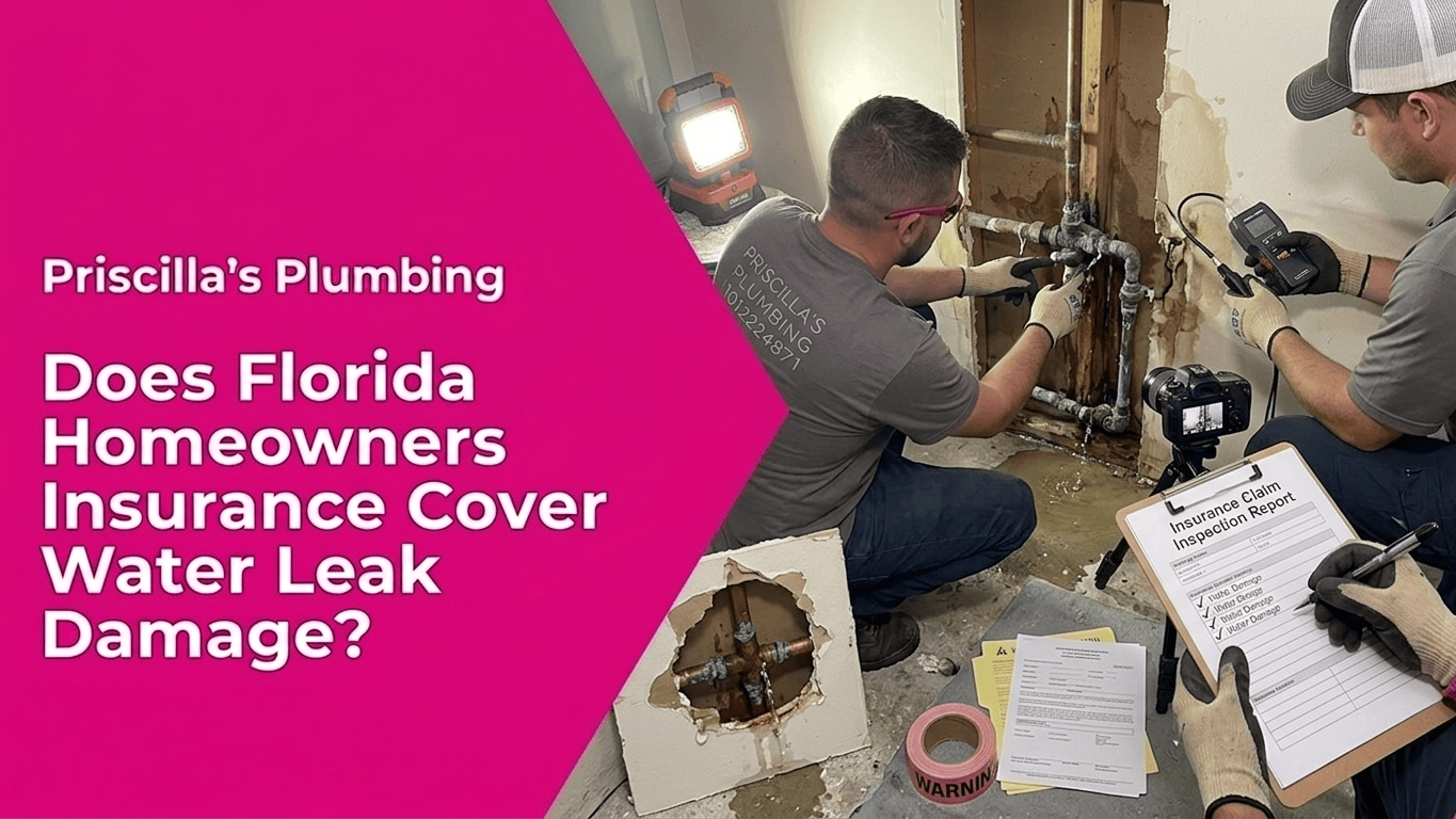 Does Florida Homeowners Insurance Cover Water Leak Damage?
