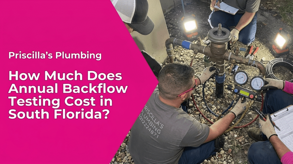 How Much Does Annual Backflow Testing Cost in South Florida?