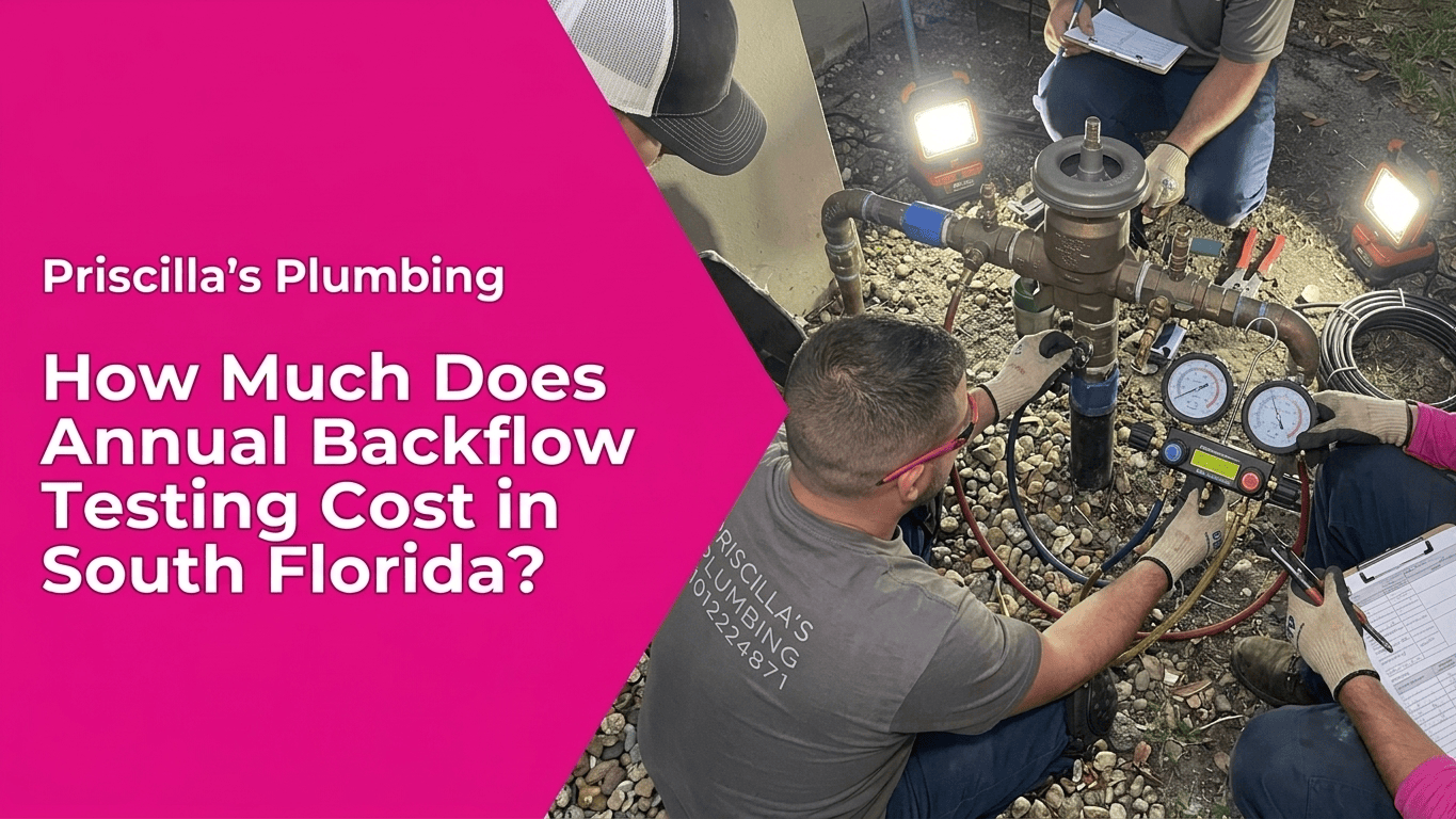 How Much Does Annual Backflow Testing Cost in South Florida?