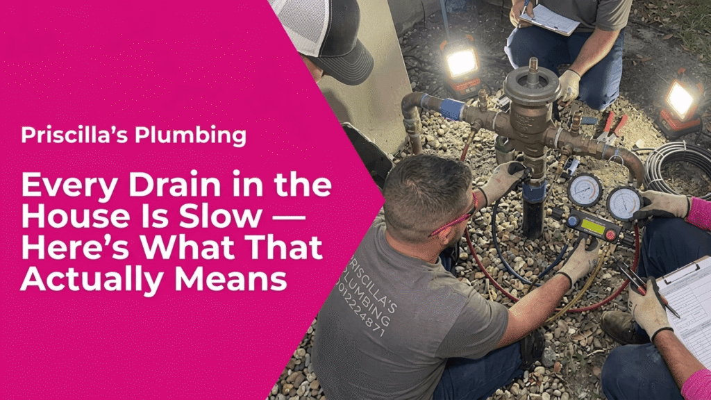 Every Drain in the House Is Slow — Here's What That Actually Means