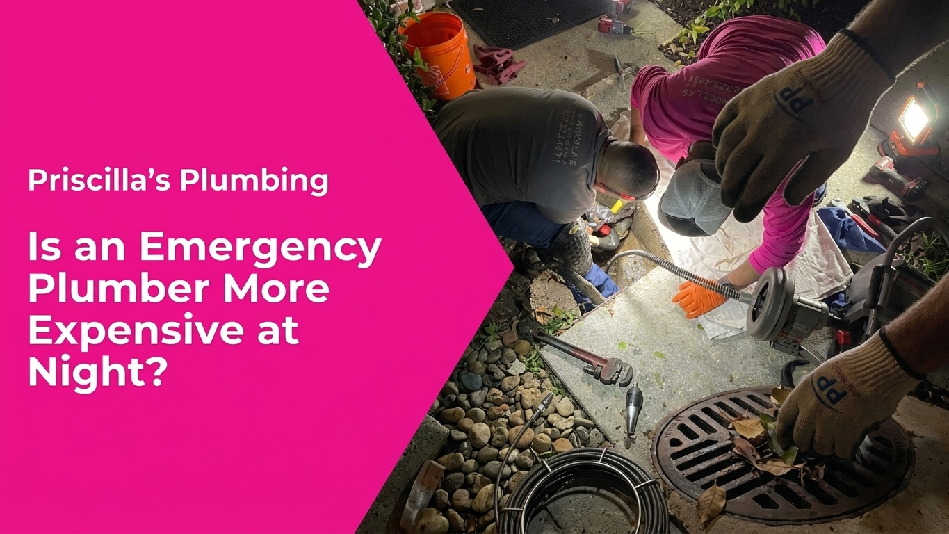 Is an Emergency Plumber More Expensive at Night? Broward Rate Breakdown