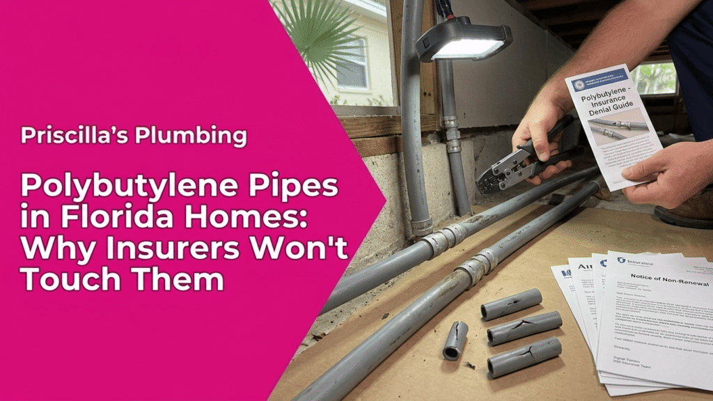 Polybutylene Pipes in Florida Homes Why Insurers Won't Touch Them