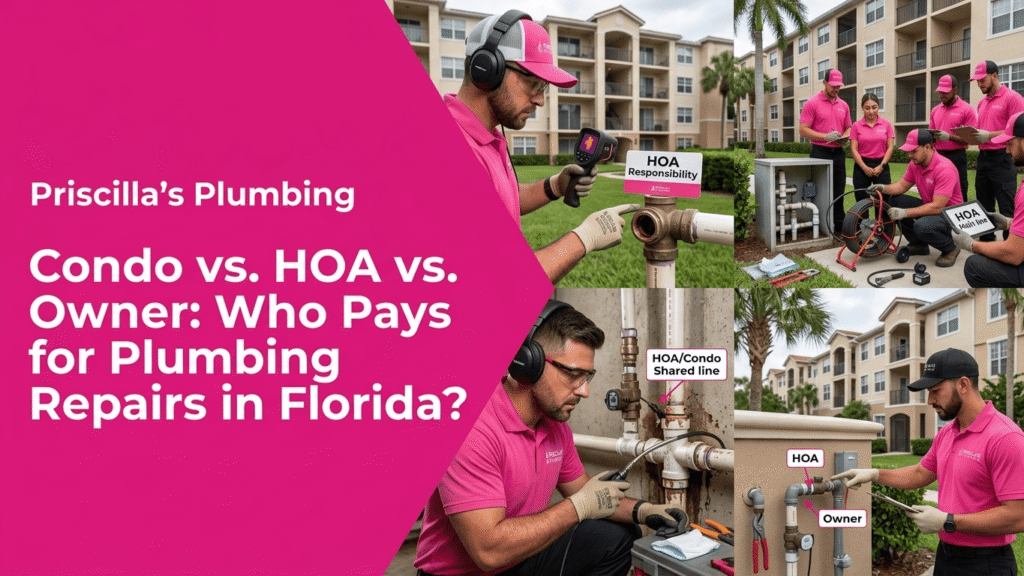 Condo vs. HOA vs. Owner: Who Pays for Plumbing Repairs in Florida?
