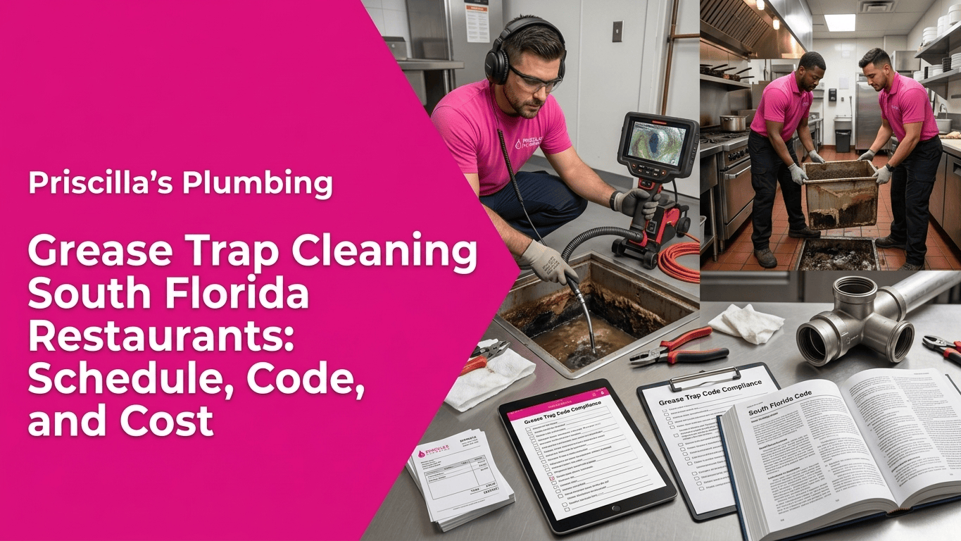 Grease Trap Cleaning for South Florida Restaurants Schedule, Code, and Cost