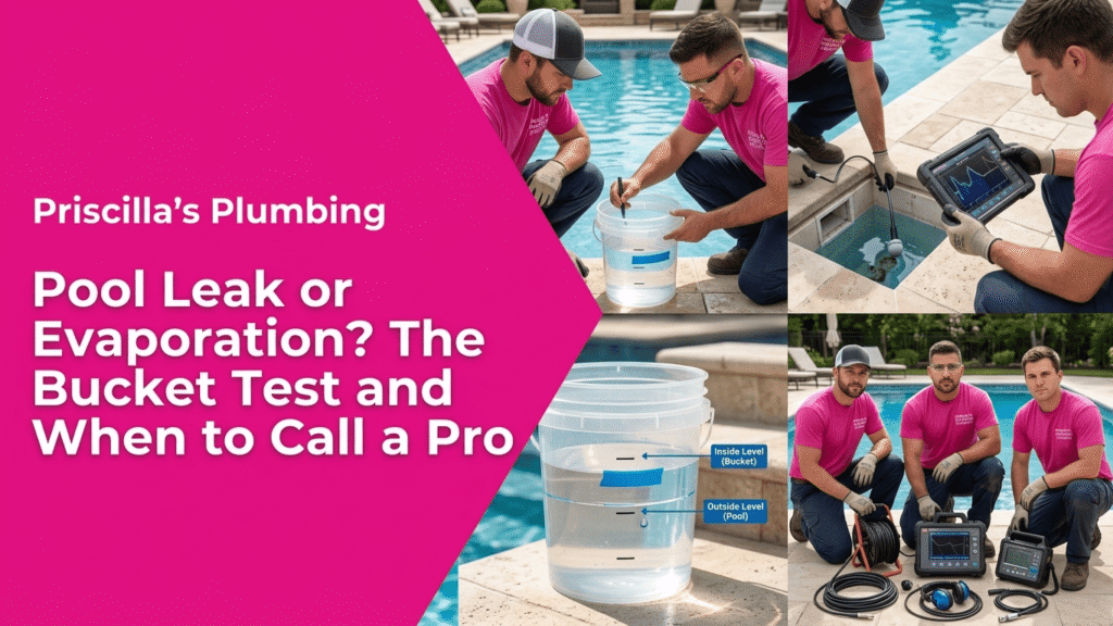 Pool Leak or Evaporation The Bucket Test and When to Call a Pro