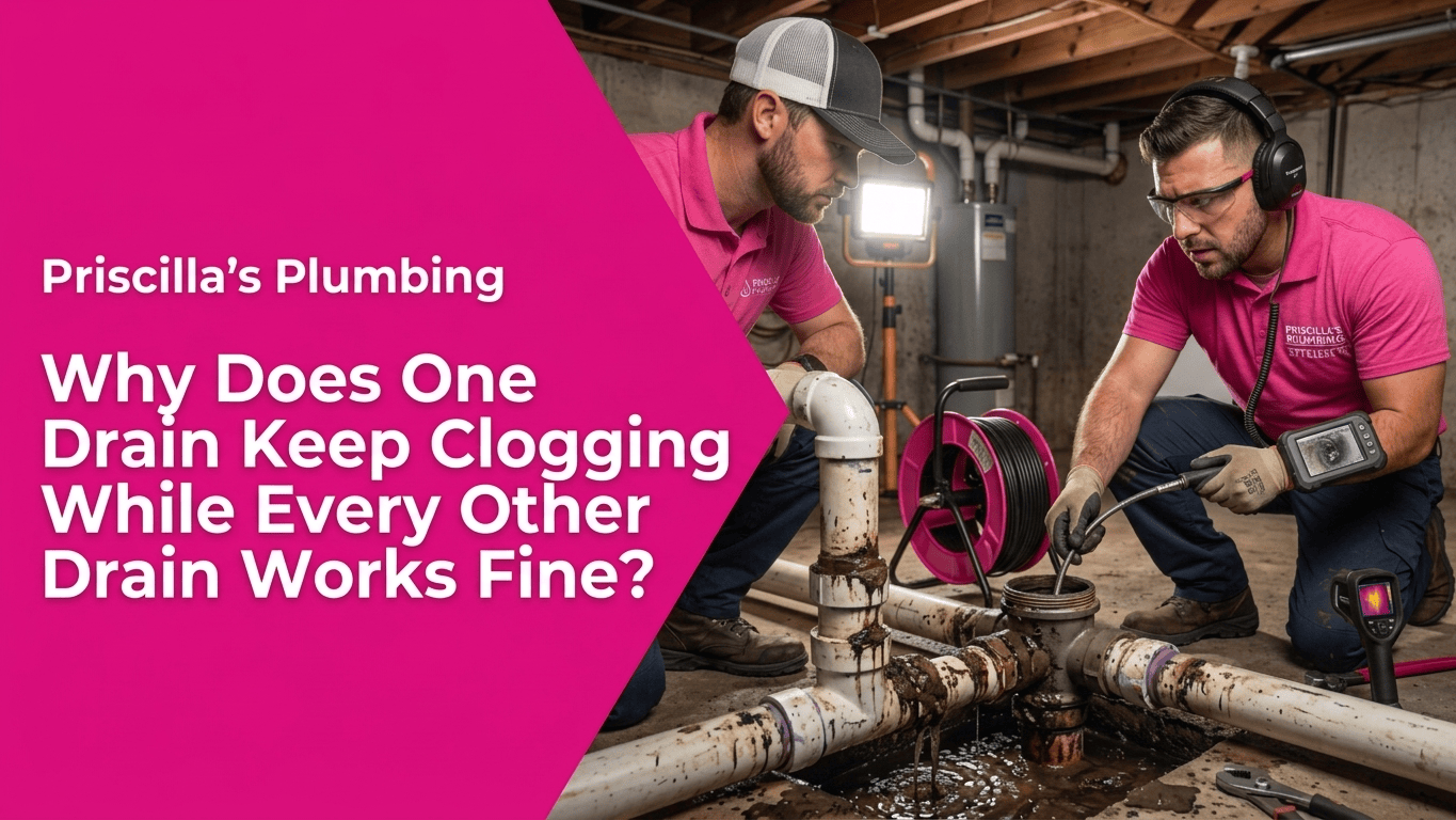 Why Does One Drain Keep Clogging While Every Other Drain Works Fine?